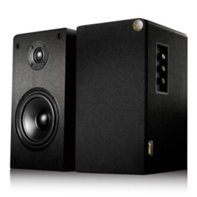 震撼音效！F&D奋达R50豪华全木质对箱