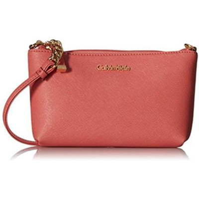 时尚美观！Calvin Klein 2 CR Saffiano 女士斜挎包