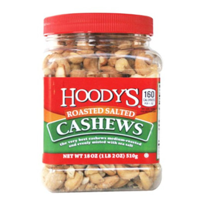 营养美味！HOODY'S胡蒂司牌盐焗腰果510g