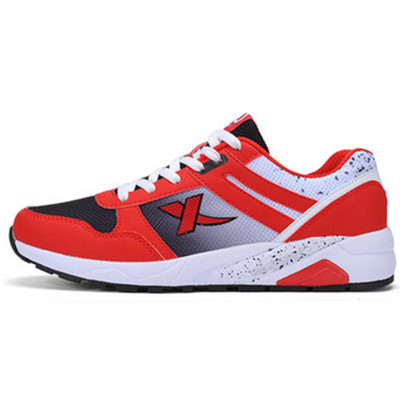 复古设计！特步男子跑步鞋984219119596