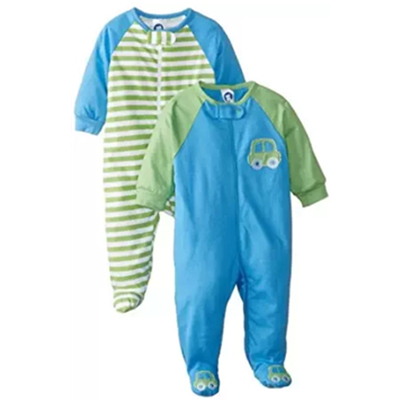 萌宝必备！Gerber 嘉宝 男宝宝连体衣 2件装