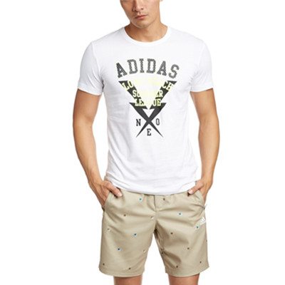 运动休闲！adidas NEO 阿迪达斯运动生活 短袖上衣