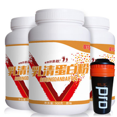 适合亚洲人！鹤王乳清蛋白粉900g