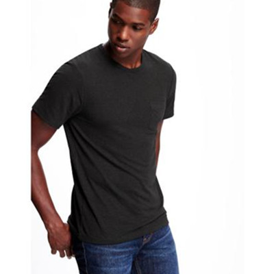 简约设计！Old Navy简约舒适单袋圆领短袖T恤336884