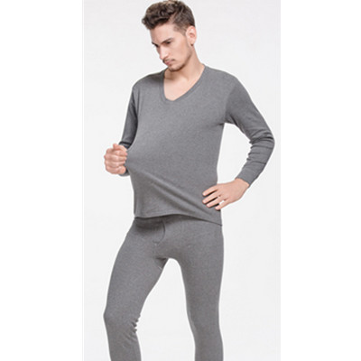 版型舒适！恒源祥纯棉基础保暖内衣套装YC6001