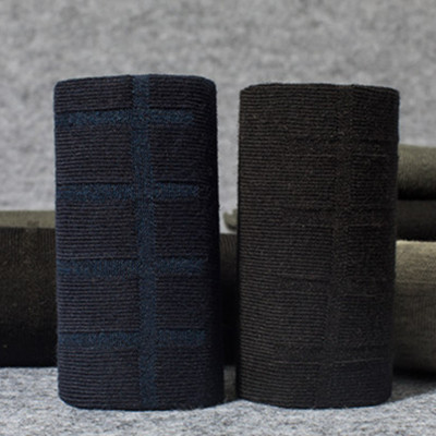 古天乐代言！振汉男士中筒纯棉袜子6双装