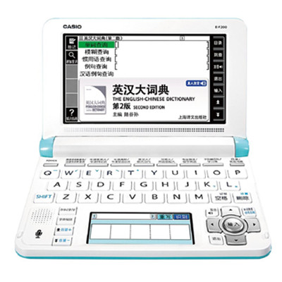 精致实用！CASIO 卡西欧 E-F200LG 电子辞典