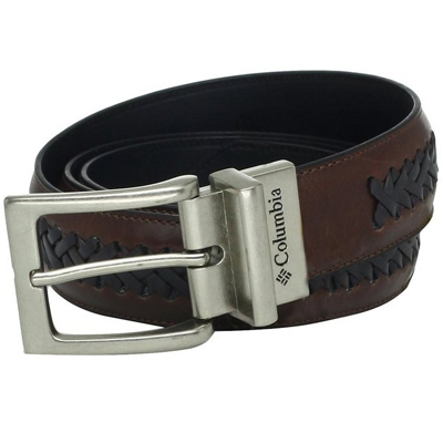 时尚！Columbia哥伦比亚 35mm Laced Belt男士皮带