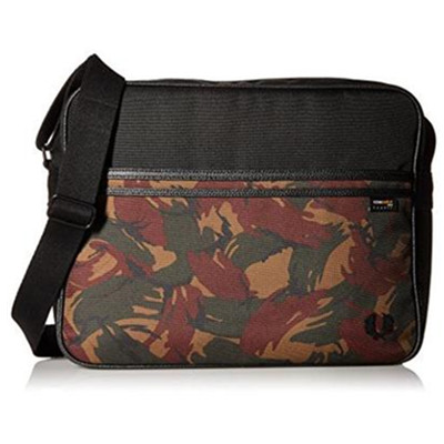 迷彩图案！Fred Perry Nylon Shoulder男士休闲斜挎包