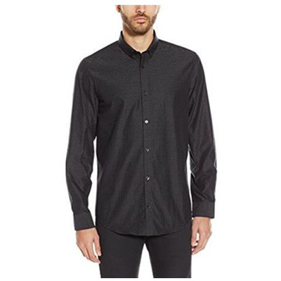 两色好价！Calvin Klein 男士免烫纯棉长袖衬衫