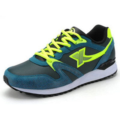 复古休闲！特步男鞋透气跑步鞋984319329529