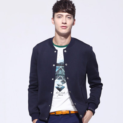 秋装新品！马克华菲夹克男士立领外套7153107116