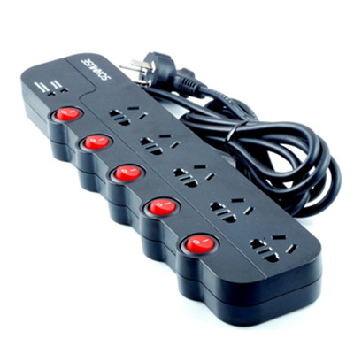 品质生活！声缪斯 GM-SU5N 守护大师 插线板