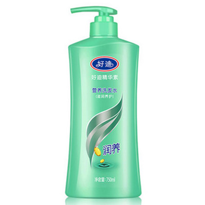 清爽护理！好迪柔顺洗发水750ml