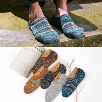 买一送一！米足夏季薄款运动低帮船袜