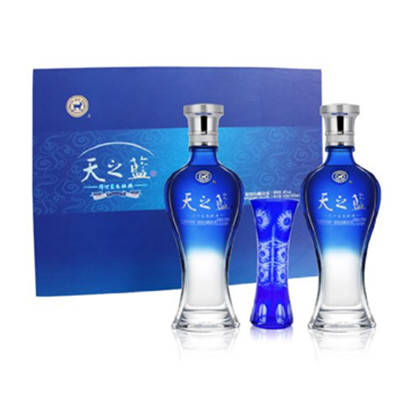 送礼精选！洋河蓝色经典 天之蓝 礼盒