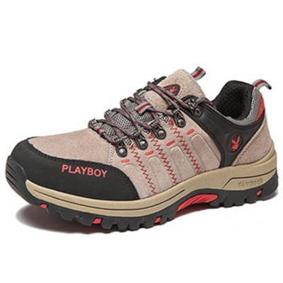 透气防滑！花花公子户外登山鞋CX30044