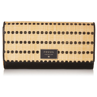 简约经典！FOSSIL Dawson Flap PGT 长款钱包