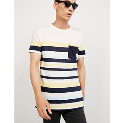 休闲百搭！Bershka多条纹印花衬衫07948899