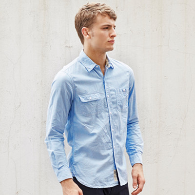 休闲百搭！Dickies新款男士长袖衬衫141M20EC01