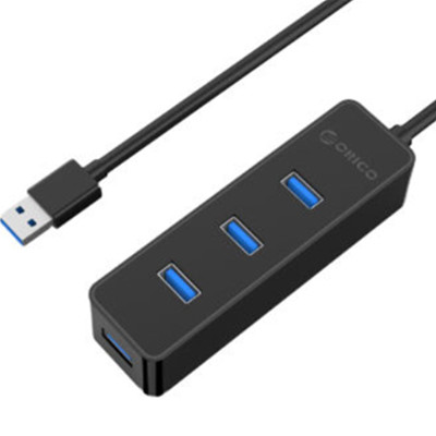 客户端好价！奥睿科USB3.0一拖四分线器