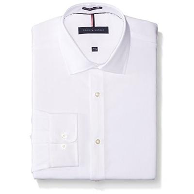 好价！Tommy Hilfiger Non Iron 男士纯色衬衫