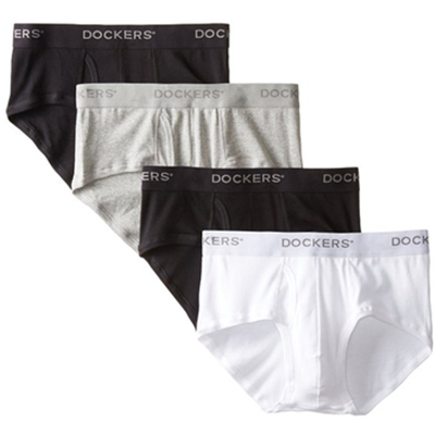 李维斯副牌！Dockers 男士纯棉内裤四条装
