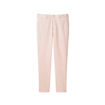 舒适简约！优衣库 弹力修身九分裤 170669