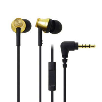 经典传承！铁三角 ATH-CK330iS GD通话耳机