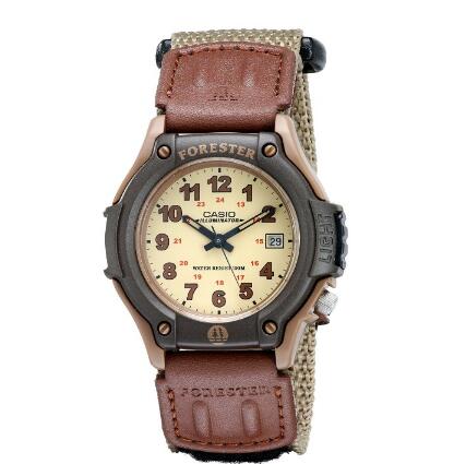 造型复古!CASIO 卡西欧 FT500WVB-5BV 男士腕表