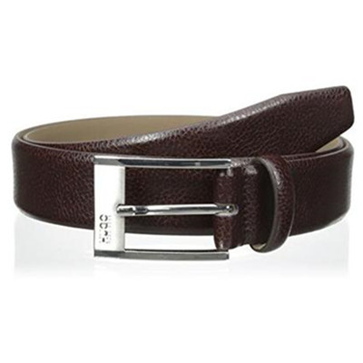历史新低！Hugo Boss 红标 Ellot Textured男款真皮腰带