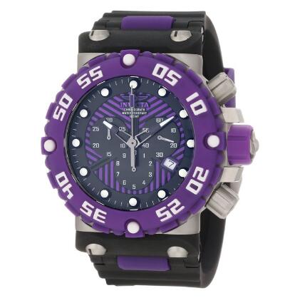 个性紫色！INVICTA Subaqua系列 石英 男表 10042