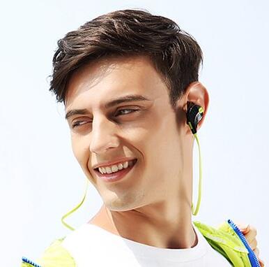 高清音质！QCY QY7尖叫 入耳式音乐耳机 黑绿色