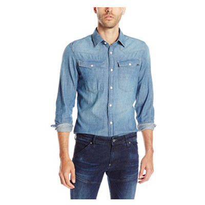 百搭单品！G-Star Raw 3301男士衬衫