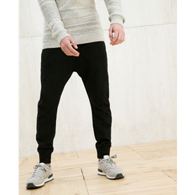 休闲百搭！Bershka男士珠地长裤00360127