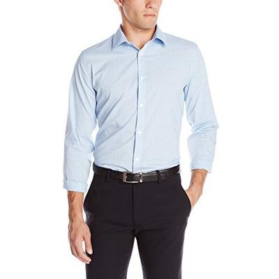 新低！Calvin Klein Cool Tech Non 男士长袖衬衫