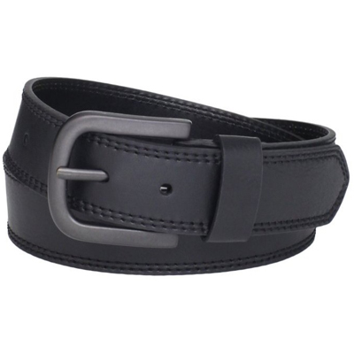 便宜！Dickies 帝客 Belt with Logo Stamp男士真皮皮带