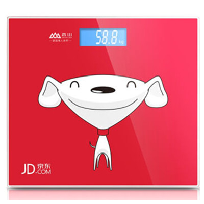 定制款！香山限量款电子人体称健康体重秤EB578R