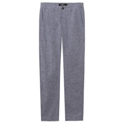 舒适体验！佐丹奴纯色修身男士窄脚长裤01116238