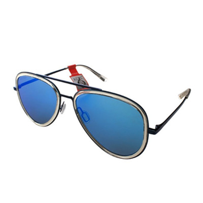 休闲时尚！陌森 男女款 太阳镜 MS6013-B70 青兰色