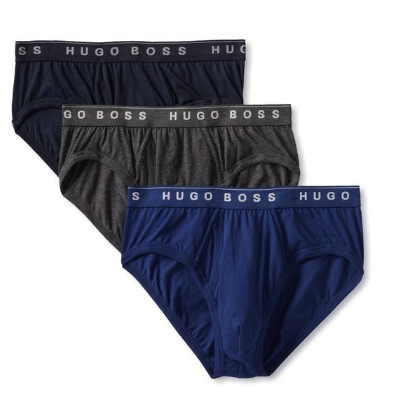 基本款！Hugo Boss 3条装男士全棉三角内裤