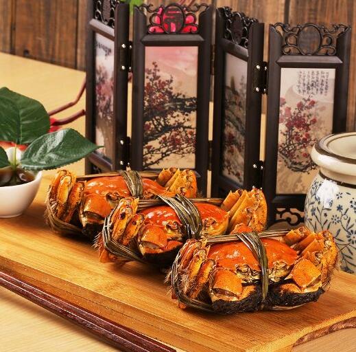 回味舌尖！湖中之王 阳澄湖大闸蟹礼券1088型 8只装礼品卡