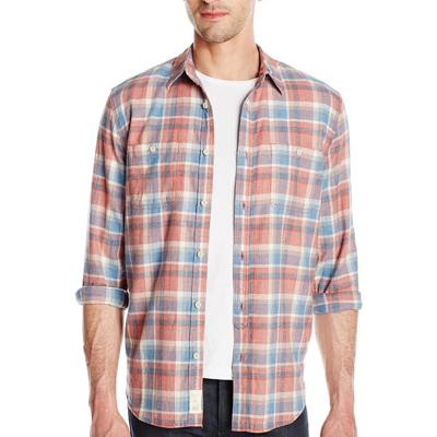 休闲！Lucky Brand 幸运牌 Workwear 男士休闲衬衫