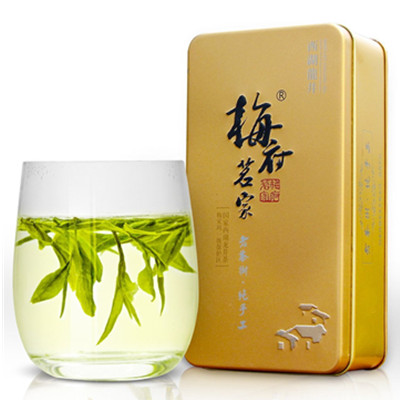 醇厚回甘！梅府茗家 2016年 梅家坞西湖龙井 100克