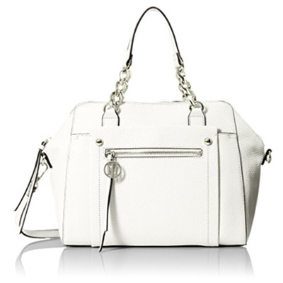 新低！ Tommy Hilfiger Tessa 女款白色真皮手袋