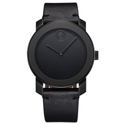 简约大气！movado摩凡陀波特系列男士石英手表3600306