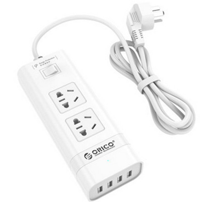 防雷抗浪涌！ORICO RPC-2A4U充电插排插线板