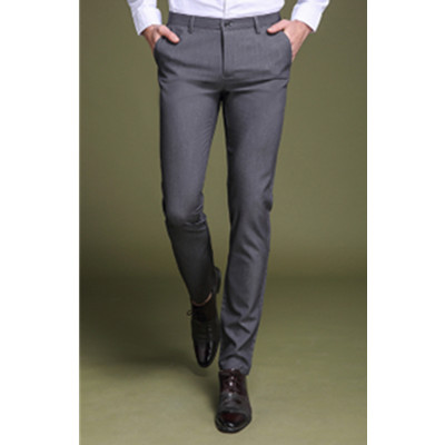 休闲款式！花花公子修身直筒西裤LY9808