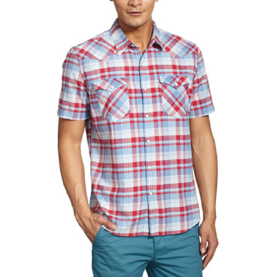 夏装清仓！Levi's李维斯男式短袖休闲衬衫65817-0041