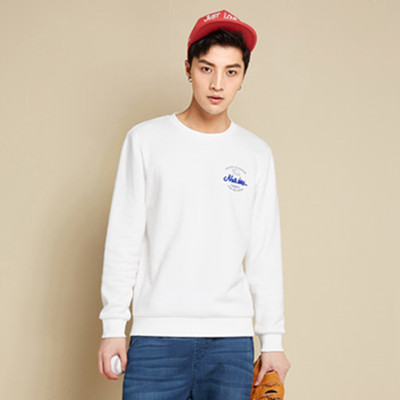 秋装新款！森马圆领纯色字母套头时尚卫衣19-316011906